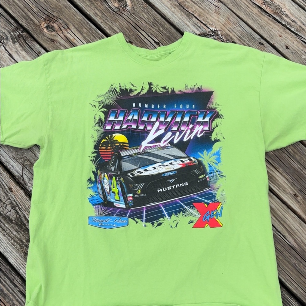 Green Racing Kevin Harvick T-Shirt